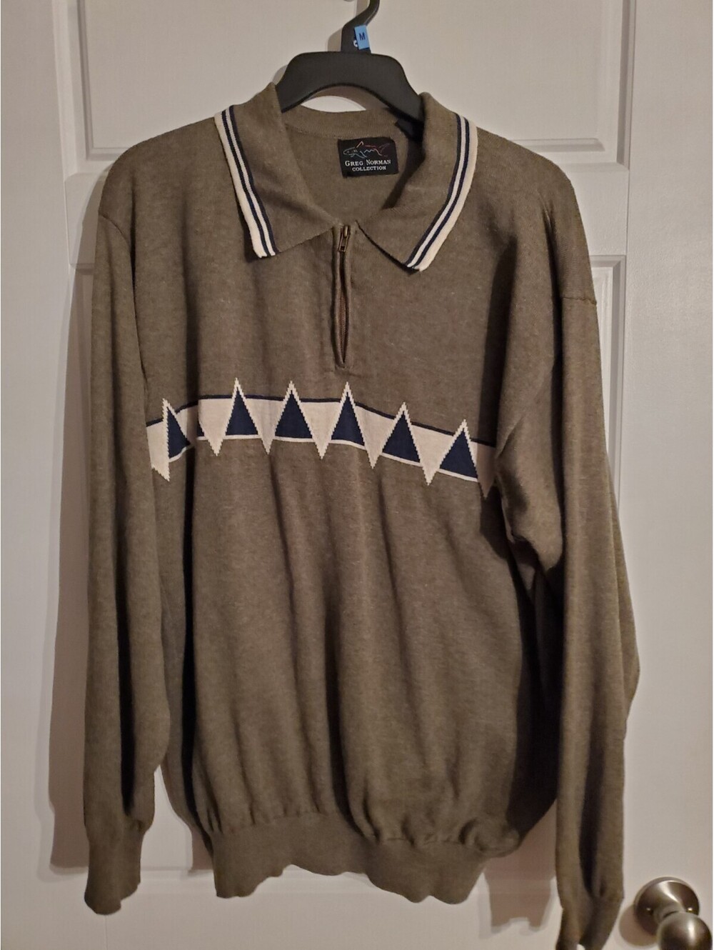 Men's Greg Norman 1/4 Zip Sweater